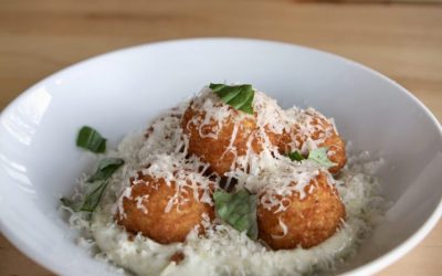 Arancini with Basil Aioli